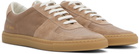 Common Projects Brown BBall Duo Slim Sneakers