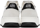 AMI Paris Black & White Arcade Sneakers