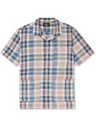 RRL - Wayne Slim-Fit Checked Cotton Shirt - Blue
