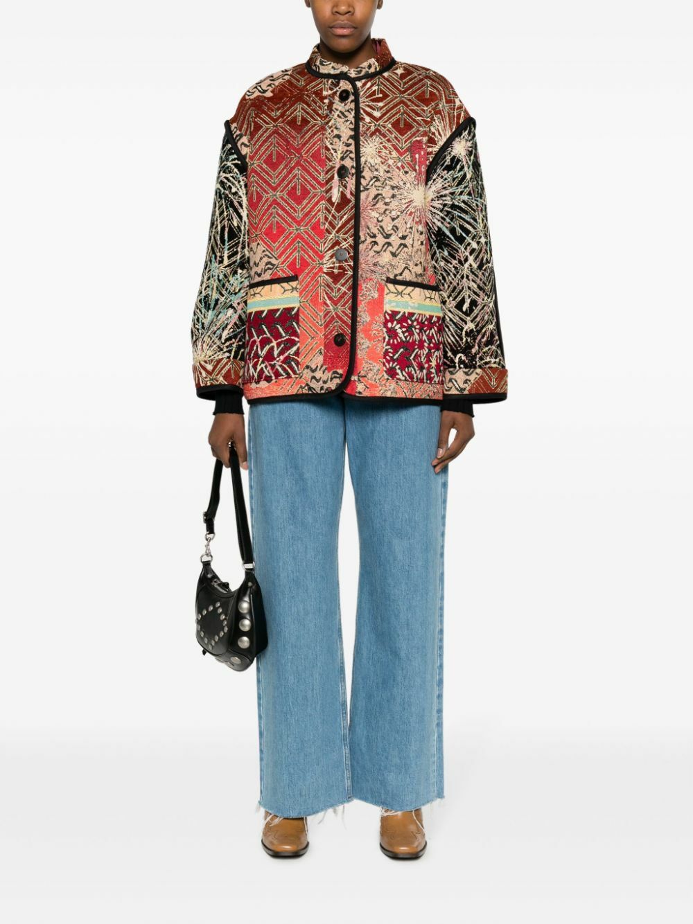 FORTE FORTE - Jacquard Short Coat Forte Forte