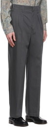 Lemaire Green Cotton Trousers