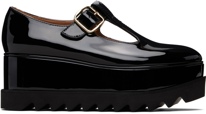 Photo: Stella McCartney Black Elyse T-Bar Platform Mary Jane Derbys