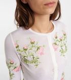 Giambattista Valli - Floral cashmere and silk cardigan