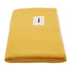 Tekla Yellow Pure New Wool Blanket