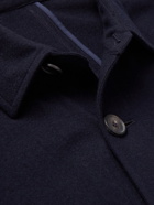 Thom Sweeney - Brushed-Cashmere Shirt Jacket - Blue
