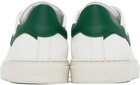 Axel Arigato White & Green Clean 90 Sneakers