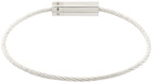 Le Gramme Silver 'Le 9g' Octagon Cable Bracelet