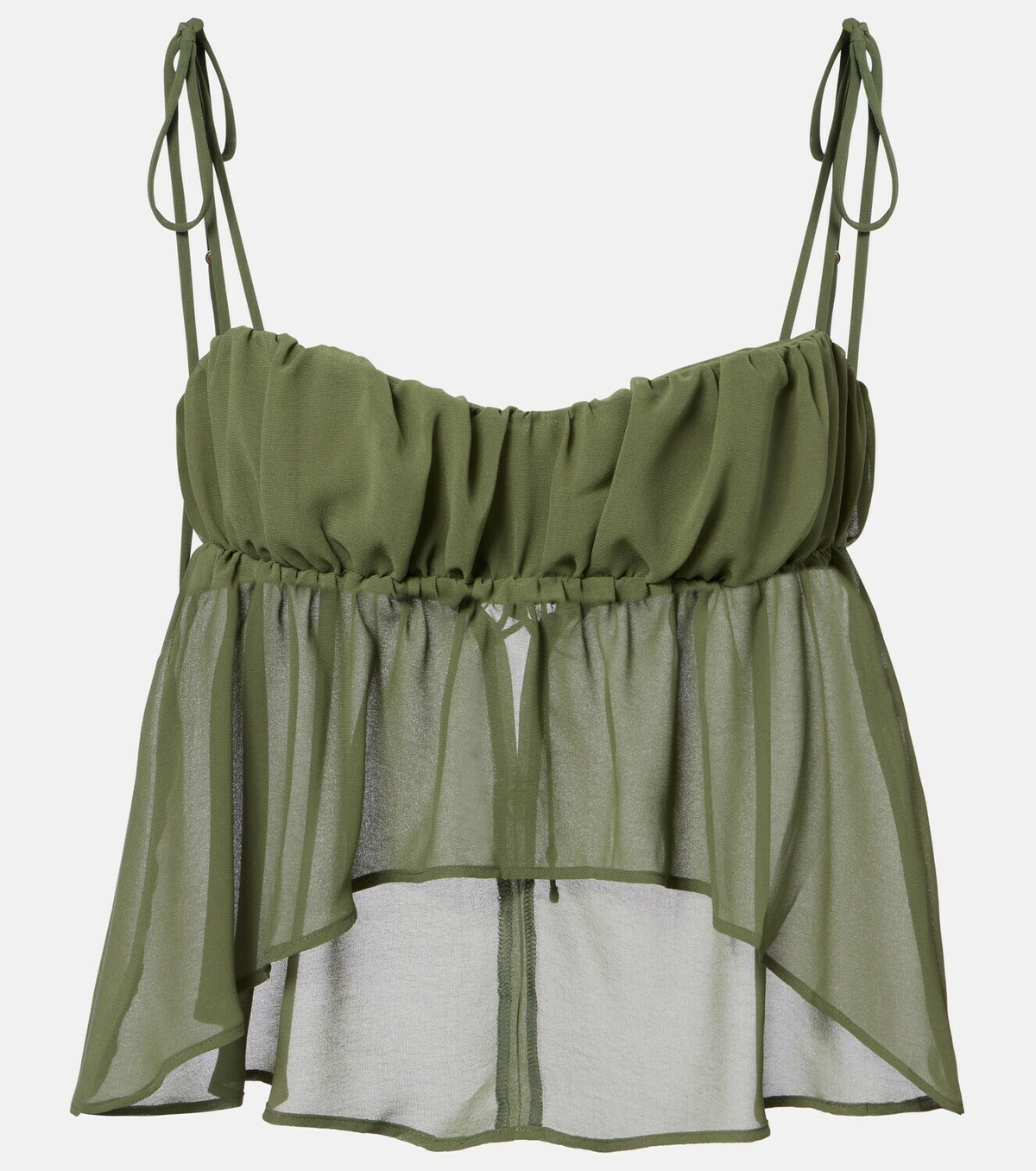 Bananhot Adelina asymmetric ruched top
