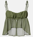 Bananhot Adelina asymmetric ruched top