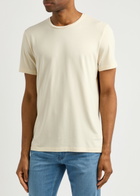 Paige Cash Stretch-jersey T-shirt Off White
