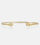 Elhanati - Franca 18kt yellow gold bracelet with diamonds