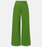Christopher Esber Mid-rise wide-leg jeans