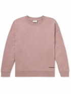 Carhartt WIP - Link Script Logo-Embroidered Cotton-Jersey Sweatshirt - Pink