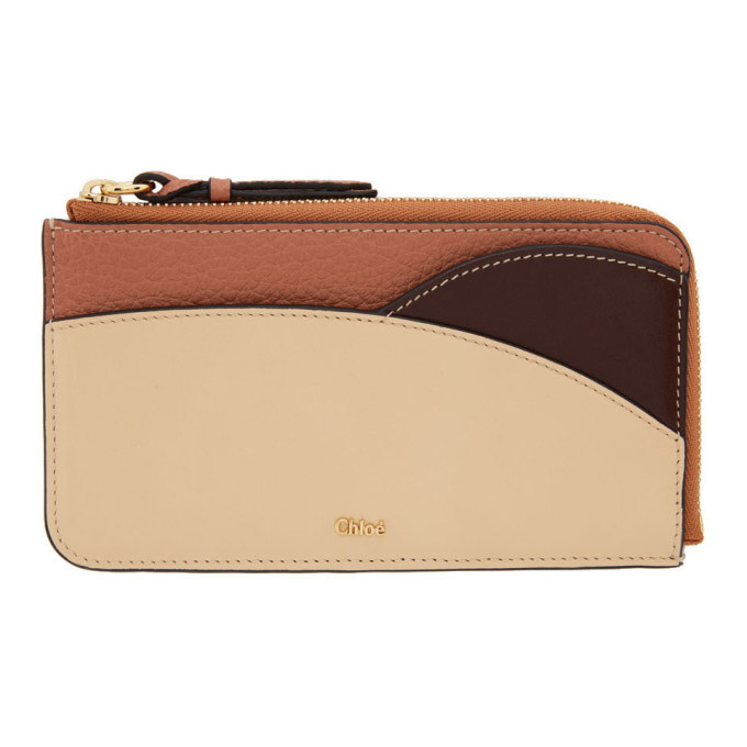 Chloé - Walden Leather Phone Pouch - Womens - Tan