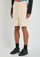 Honor The Gift Logo Brushed Knit Shorts Cream