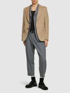 COMME DES GARÇONS HOMME PLUS Wool Double Blazer