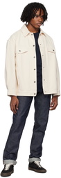 A.P.C. Beige Elvis Denim Jacket