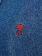 AMI PARIS Logo Cotton Denim Shirt