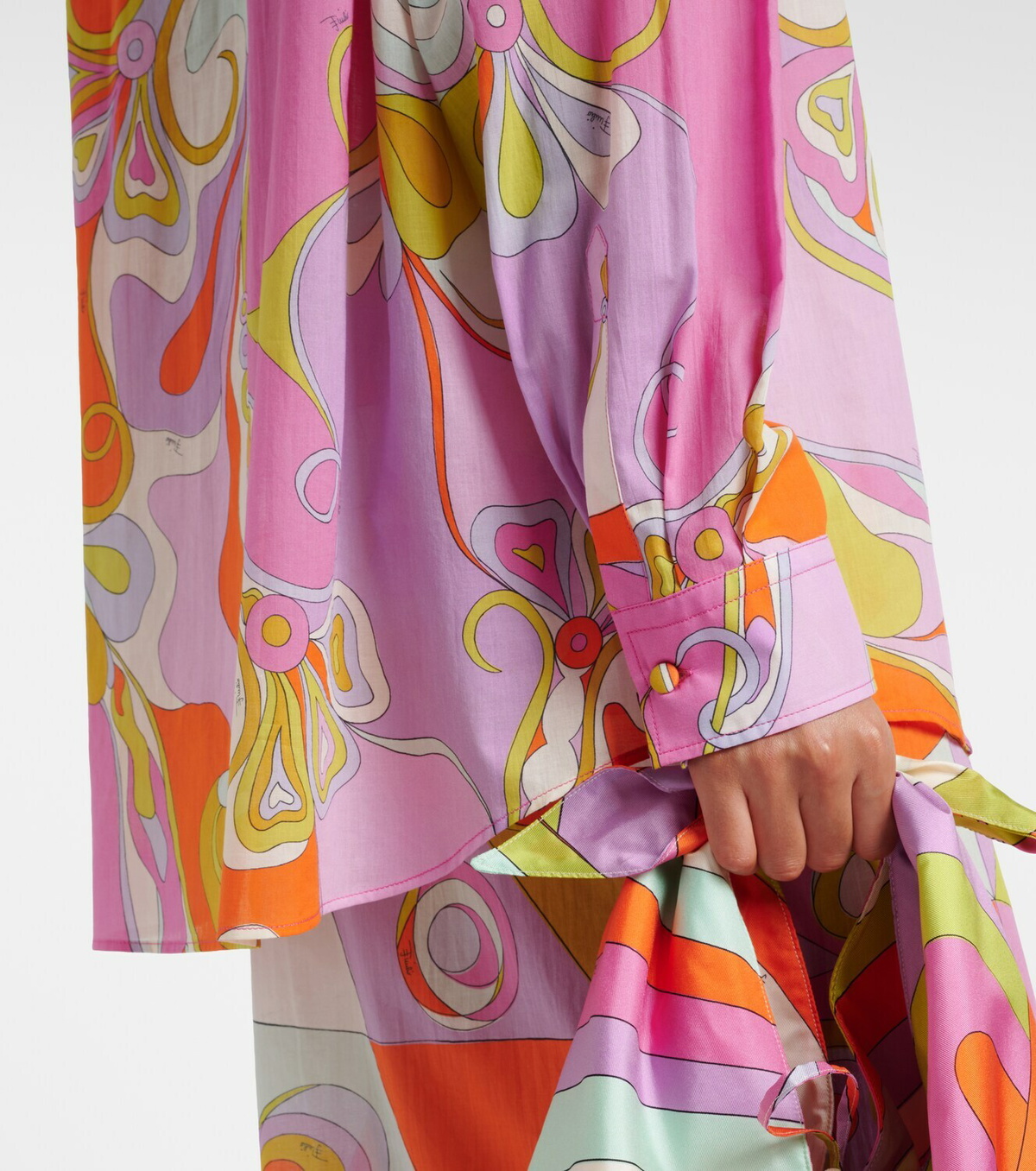 Pucci Orchidee cotton shirt