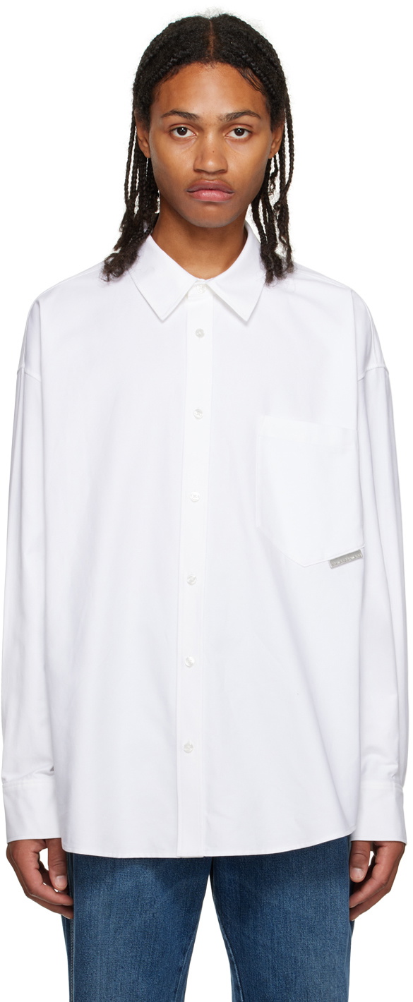 Alexander Wang White Oversized Shirt Alexander Wang