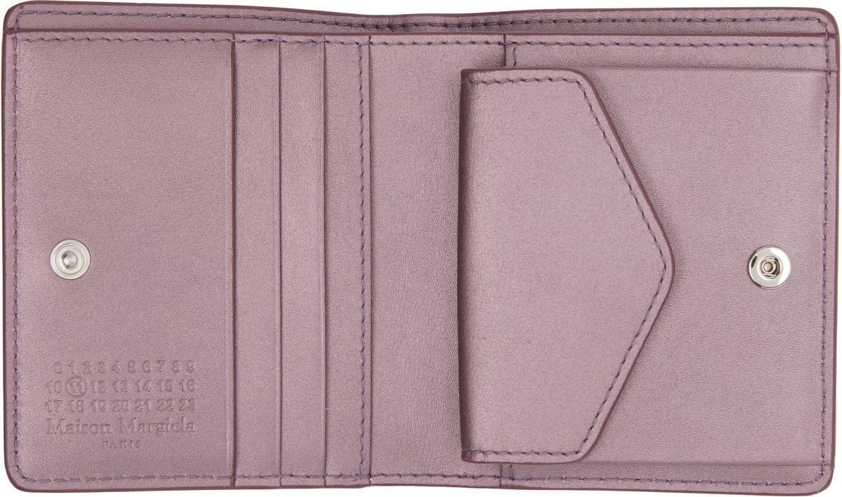 Maison Margiela Purple Four Stitches Wallet