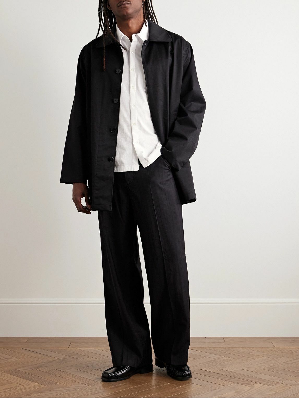 James Perse - Clean Finish Slim-Fit Cotton-Jersey Shirt - White