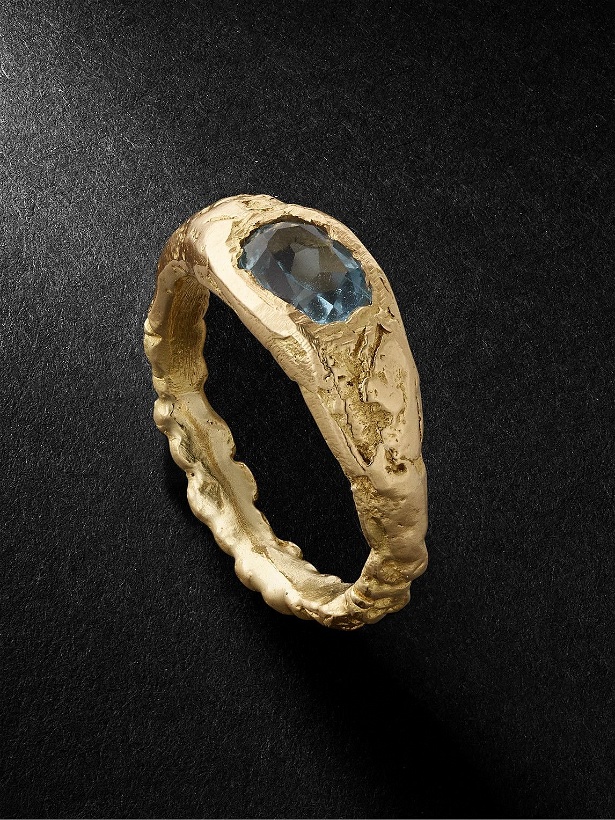 Photo: HEALERS FINE JEWELRY - Recycled Gold Aquamarine Ring - Gold