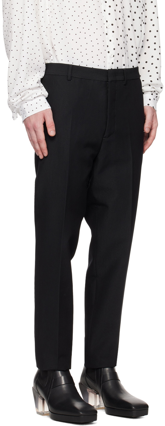 NICOLAS ANDREAS TARALIS Black Techno Trousers