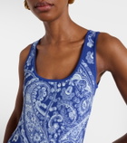 Etro Knitted midi dress