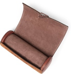 Brunello Cucinelli - Full-Grain Leather Watch Roll - Brown