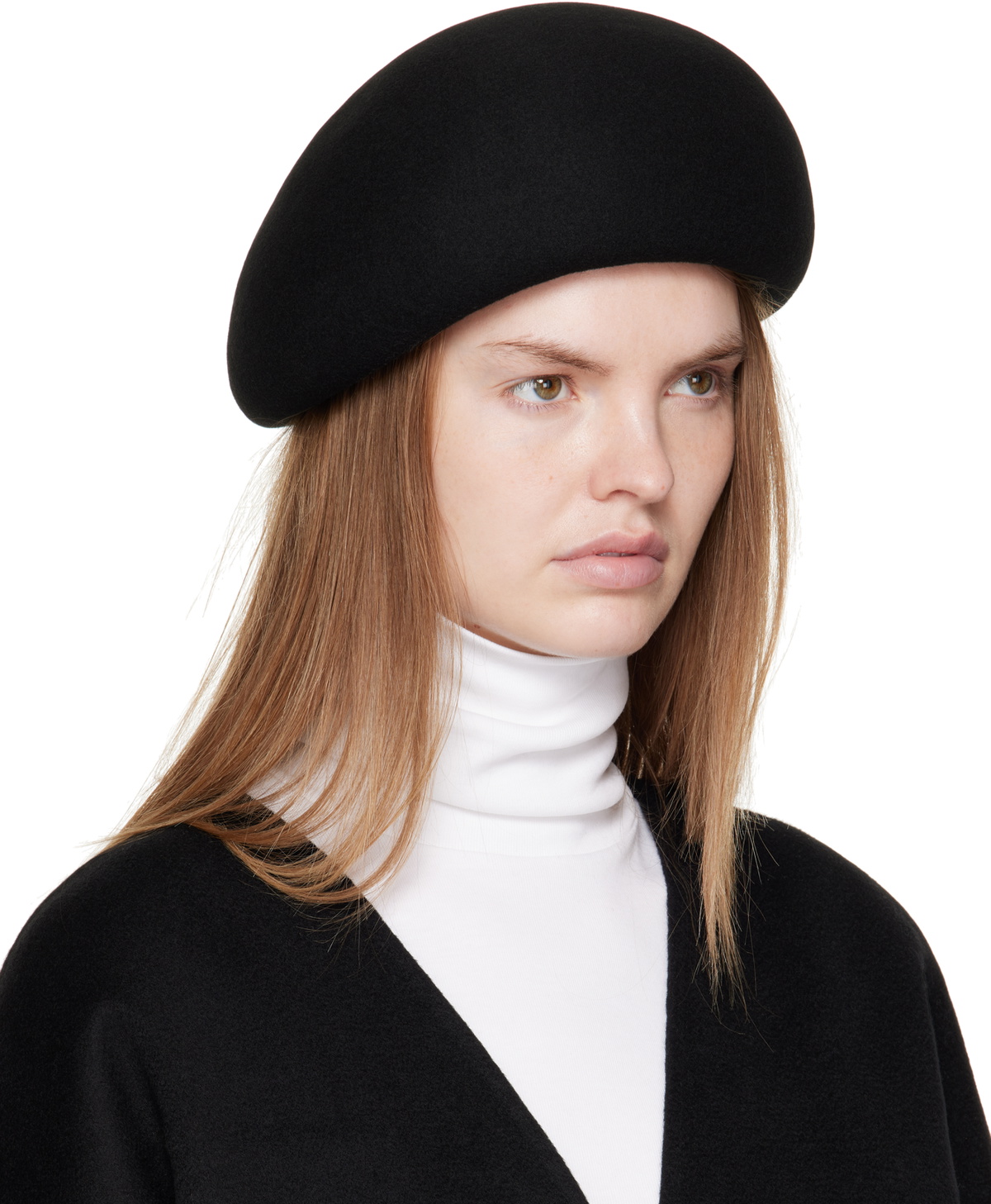 La Collection Black Adila Beret