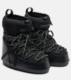 Moncler Grenoble x Moon Boot Icon Low Gaiter leather-trimmed snow boots