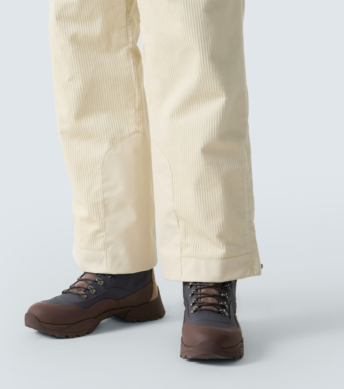 Brunello Cucinelli Cotton corduroy ski salopettes