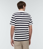 Loro Piana - Striped cotton polo shirt