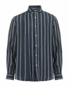 Brunello Cucinelli Mens Shirt in Navy