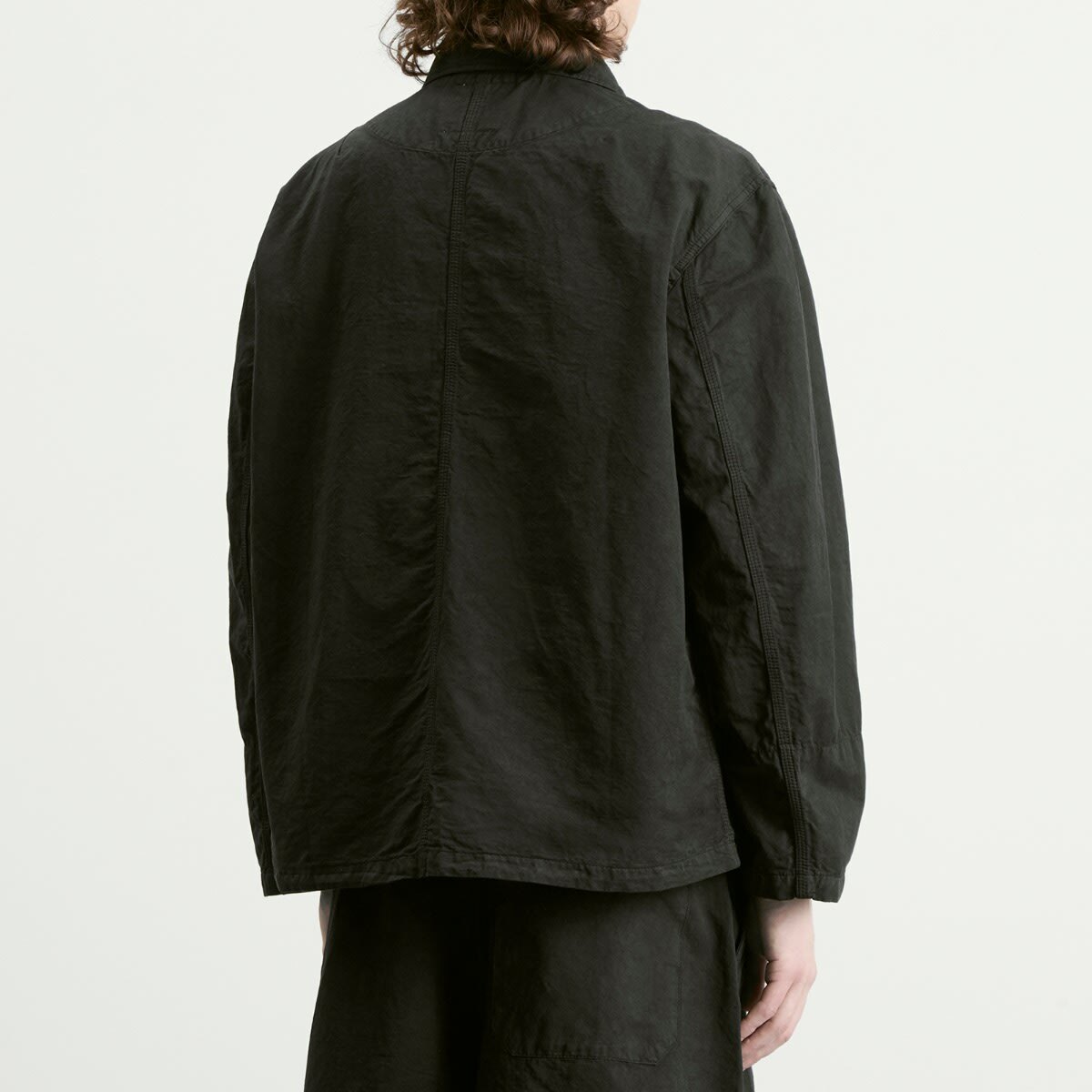 YMC Men's Garment Dyed Construction Jacket in Dark Green