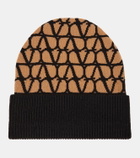 Valentino Toile Iconographe cashmere beanie