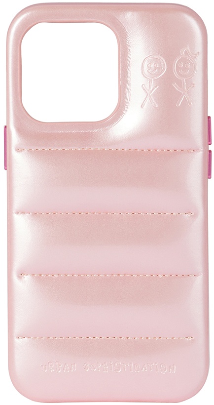 Photo: Urban Sophistication Pink Limited Edition 'The Puffer' iPhone 13 Pro Case