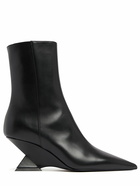 THE ATTICO 60mm Cheope Leather Ankle Boots