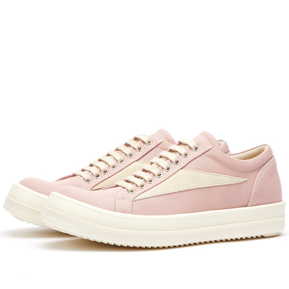 Rick Owens DRKSHDW Women's Vintage Sneakers in Faded Pink Pearl