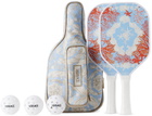 Versace Blue Barocco de la Mer Pickle Ball Racket Set