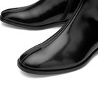 MM6 Maison Margiela Men's Leather Ankle Boot in Black