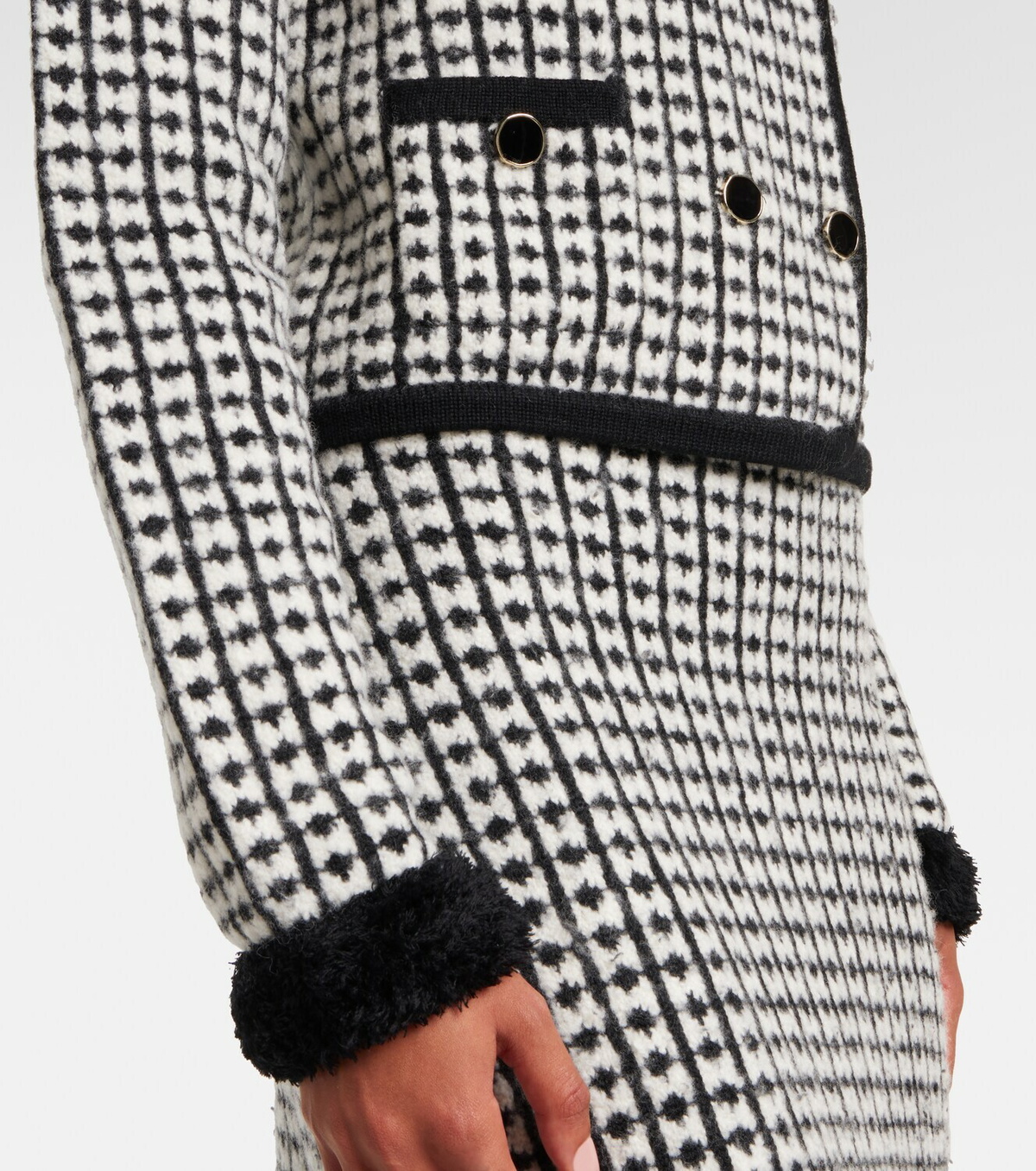 Nina Ricci Wool-blend cardigan