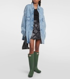 Kenzo x Hunter Boke Flower rain boots