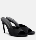 The Attico Betta satin mules