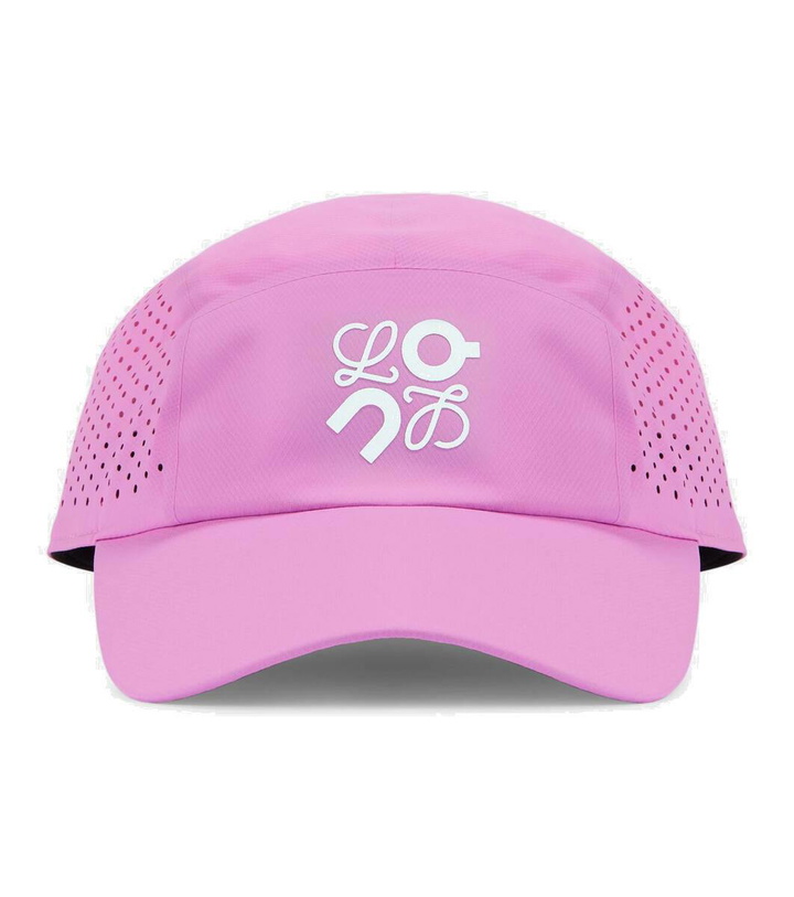 Photo: Loewe x On logo baseball cap