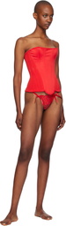 Agent Provocateur Red Scarlie Corset