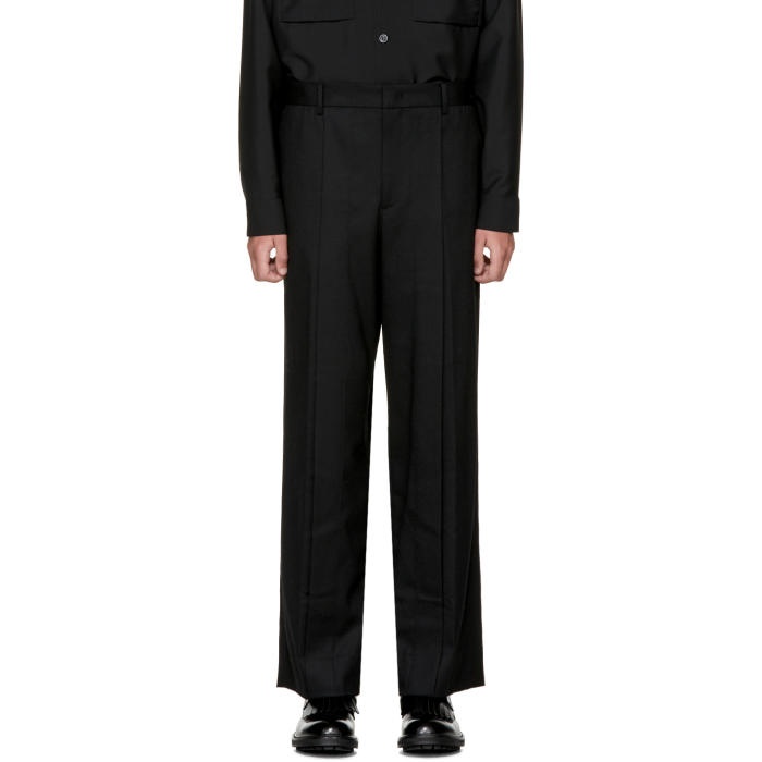 Photo: Wooyoungmi Black Wide Trousers 