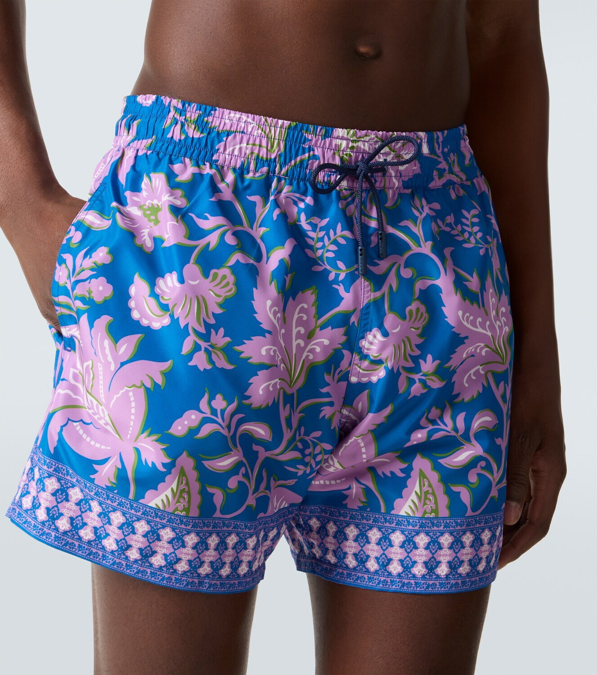 Etro Floral swim trunks