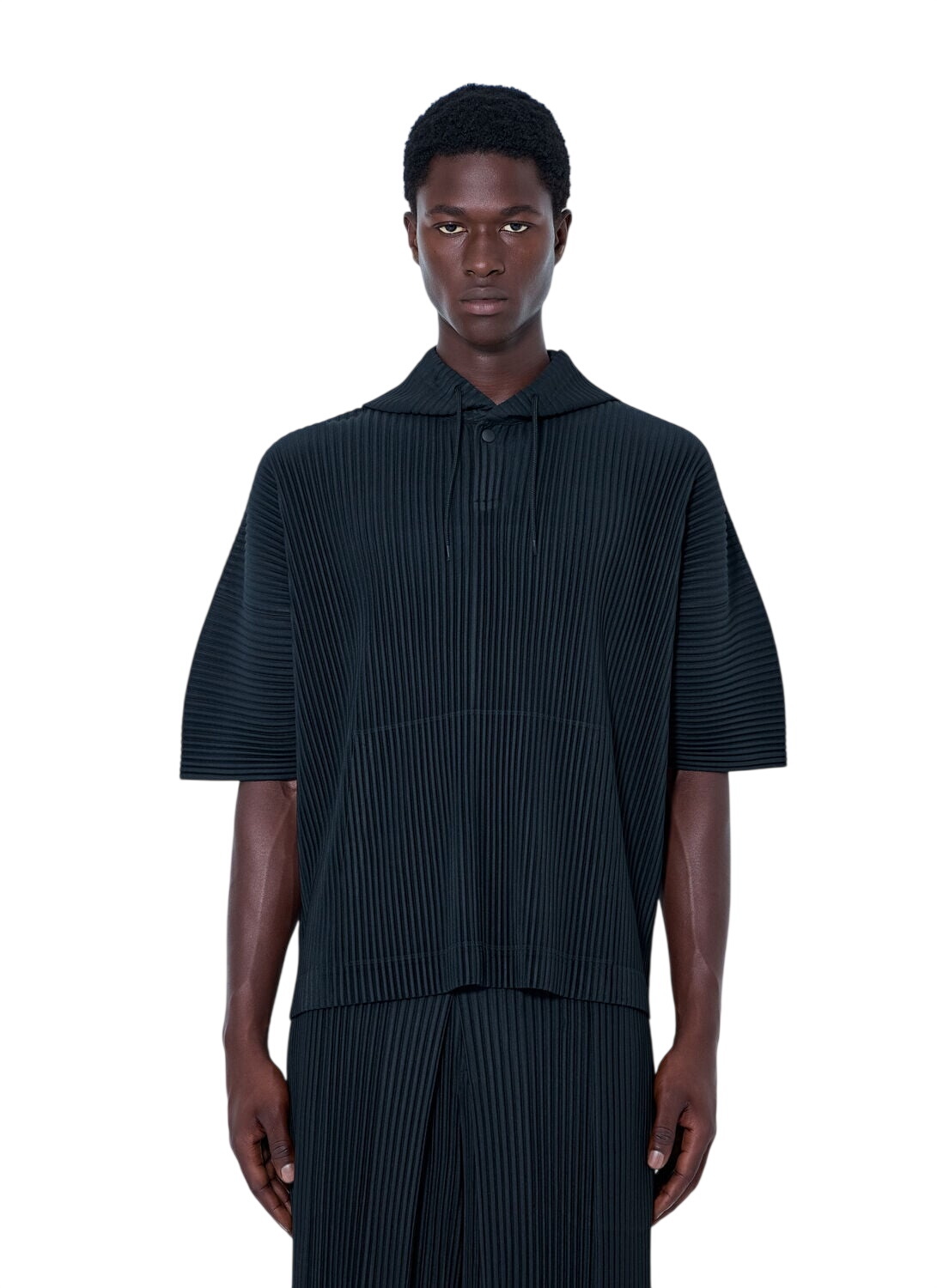 HOMME PLISSÉ ISSEY MIYAKE Black Pleats Tie Homme Plisse Issey Miyake